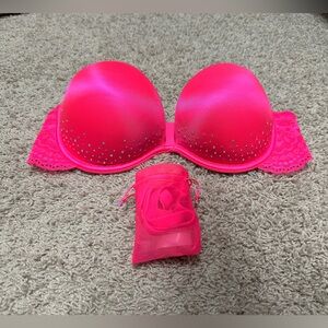 La Senza Pink Strapless Bra